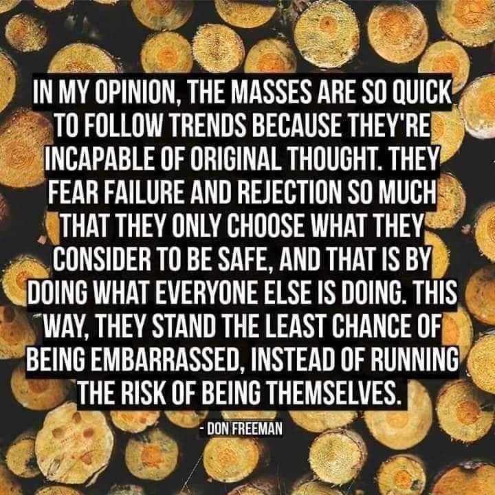 Don’t be loyal to what you feel is safe in your debilitated fears