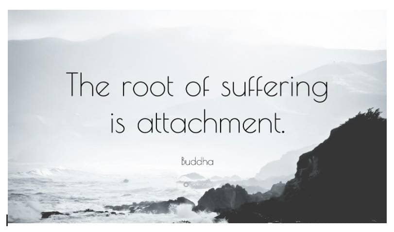 The more you desire the more you will feel disconnected from yourself!